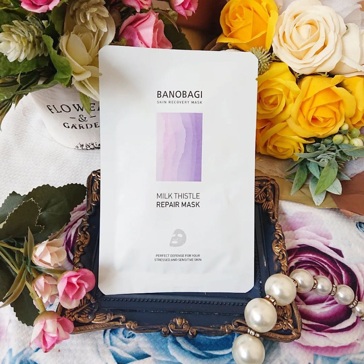 ミルクシスル リペアマスク/BANOBAGI/シートマスク・パックを使ったクチコミ(3枚目)