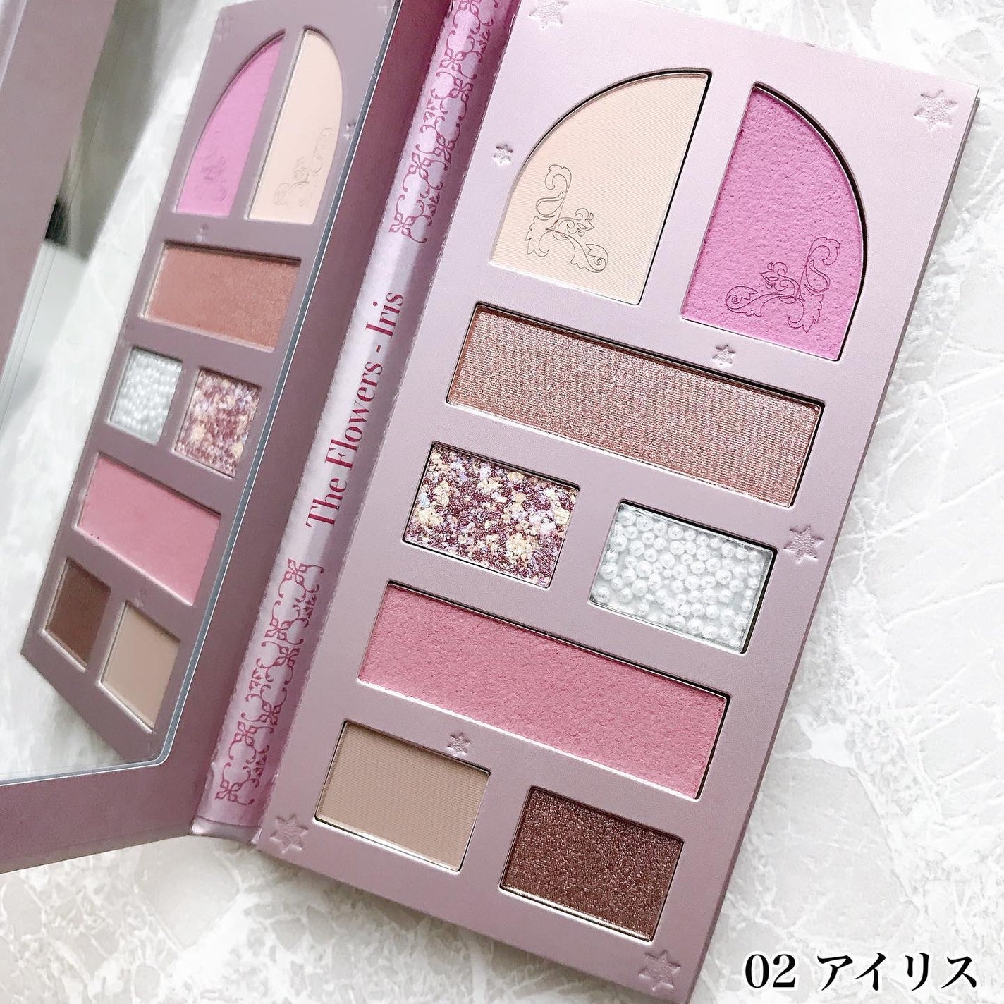 レディフラワーパレット/MilleFée/マルチパレットを使ったクチコミ(2枚目)