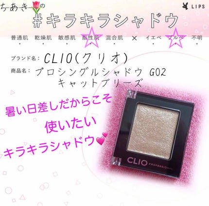 プロ シングル シャドウ/CLIO/単色アイシャドウを使ったクチコミ(1枚目)