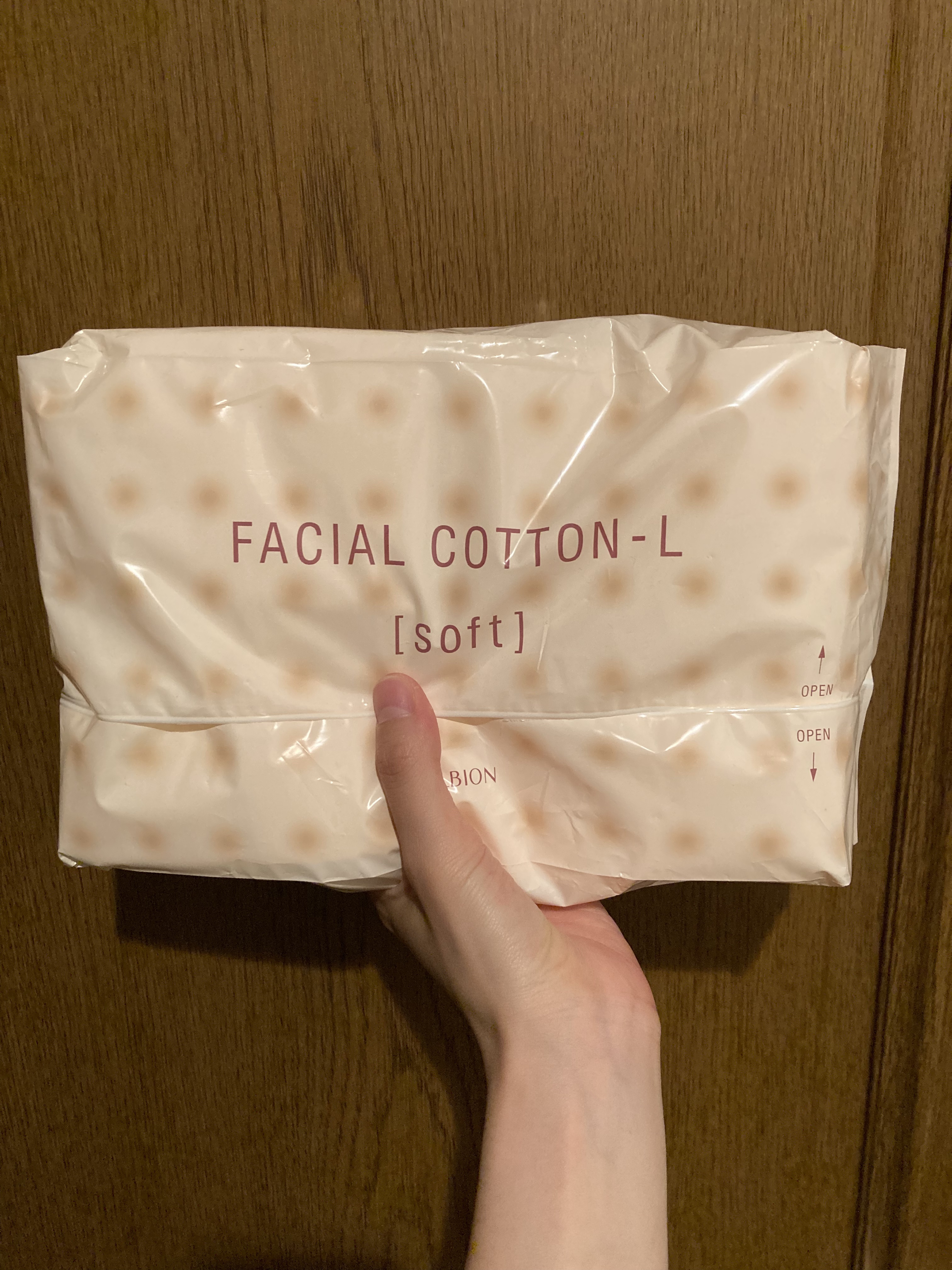 アルビオン フェイシャルコットンＬ（ソフト）/ALBION/コットンを使ったクチコミ（1枚目）