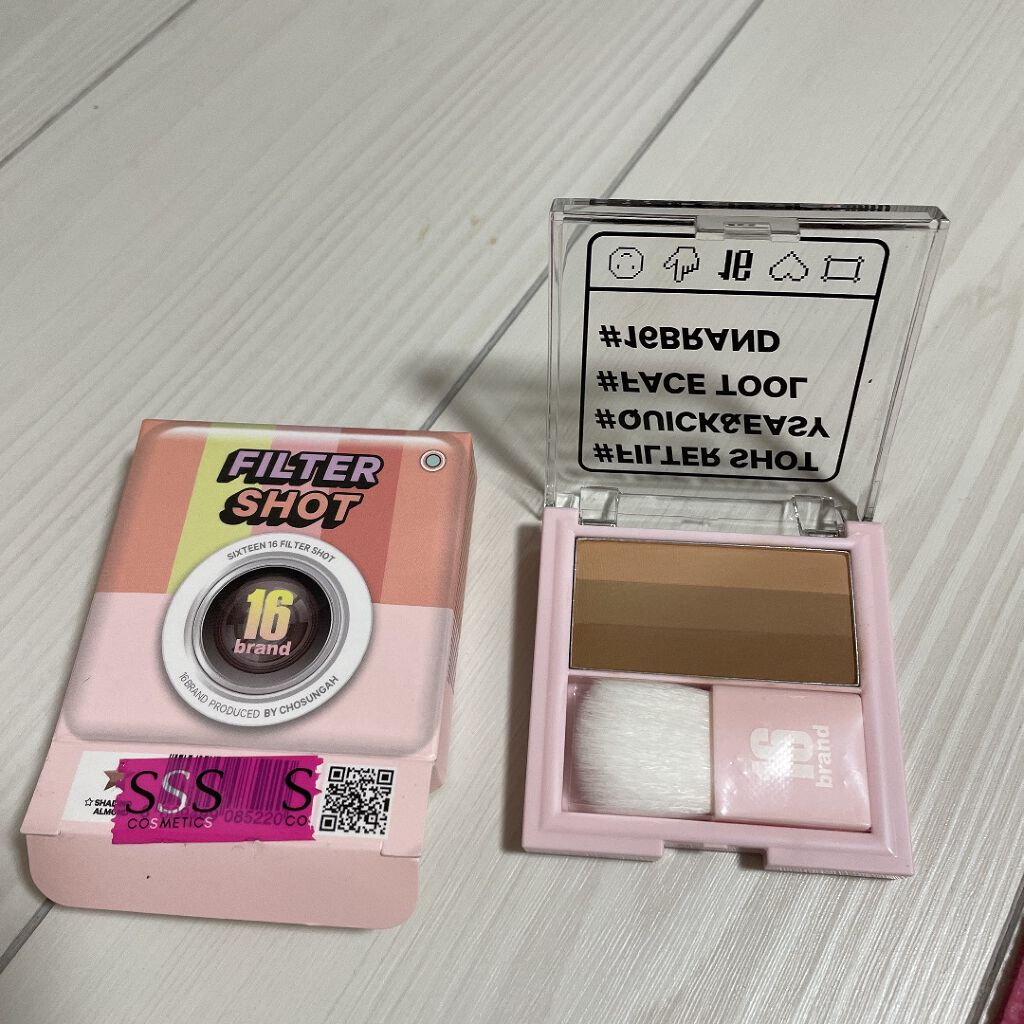 FILTER SHOT/16BRAND/プレストパウダーを使ったクチコミ(1枚目)