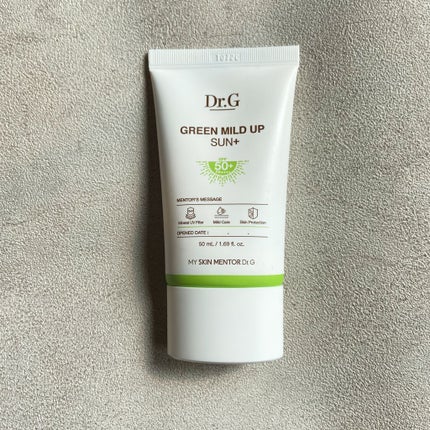グリーンマイルドアップサンプラス/Dr.G/日焼け止めクリームを使ったクチコミ(1枚目)