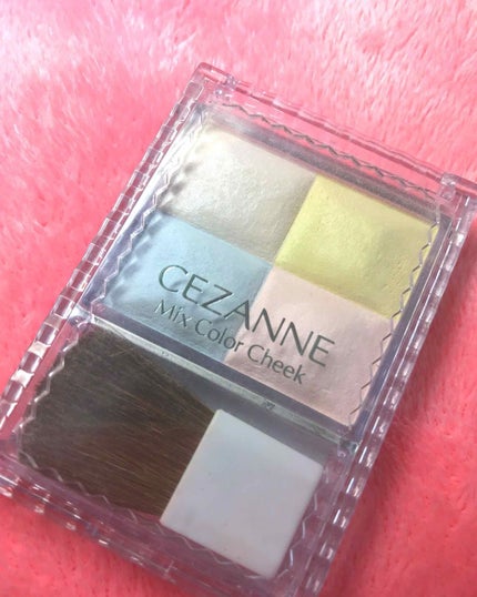 ミックスカラーチーク/CEZANNE/パウダーチークを使ったクチコミ(1枚目)