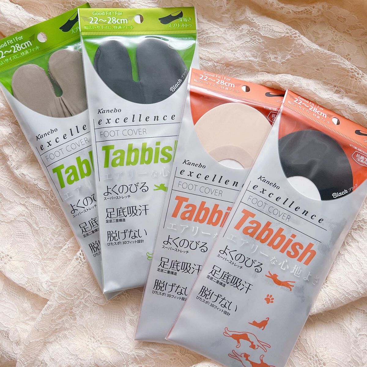 excellence Tabbish フットカバー(浅履き先丸型) /excellence/その他を使ったクチコミ（1枚目）