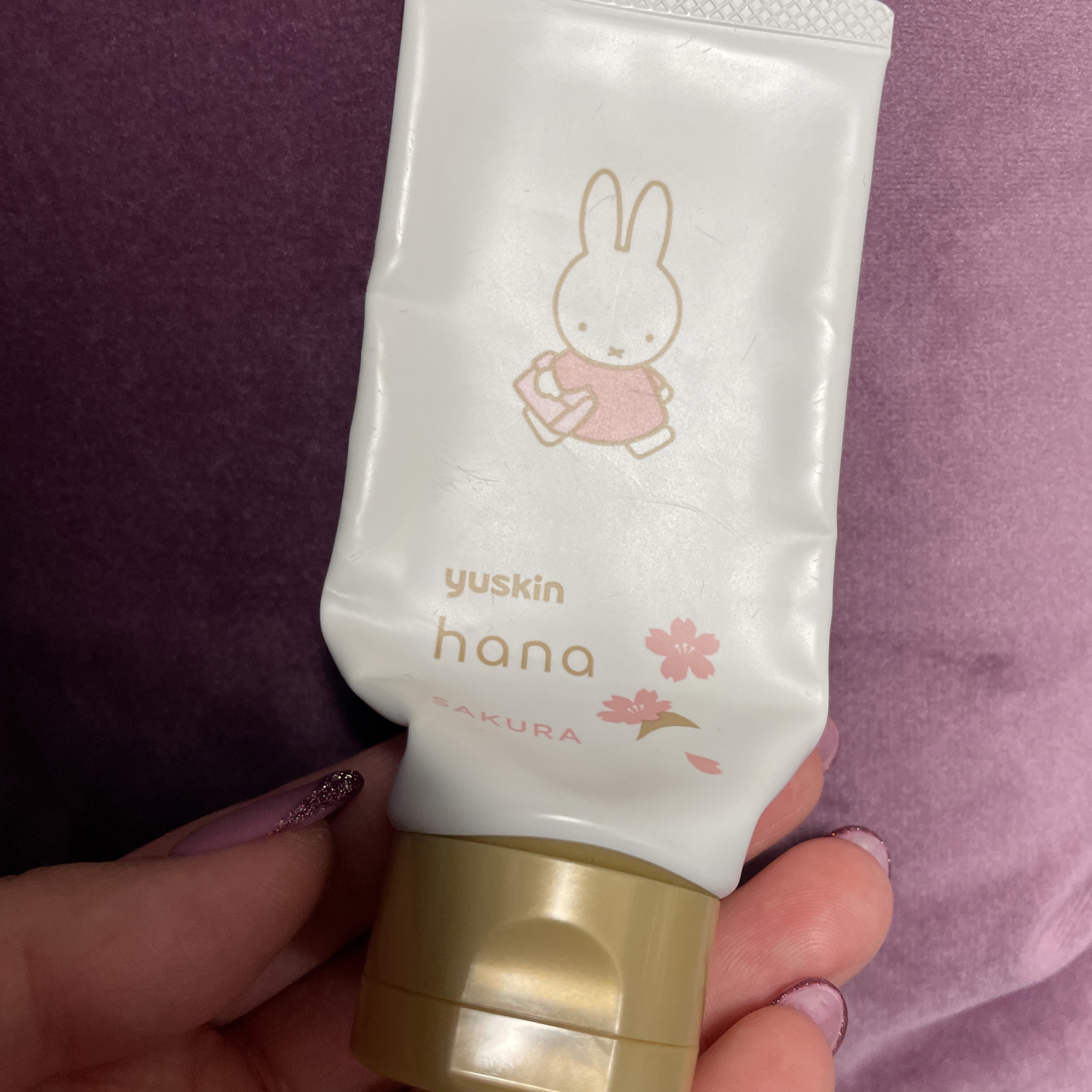 ハンドクリーム サクラ ミッフィーデザイン2023（50g）/ユースキンhana/ハンドクリームを使ったクチコミ（1枚目）