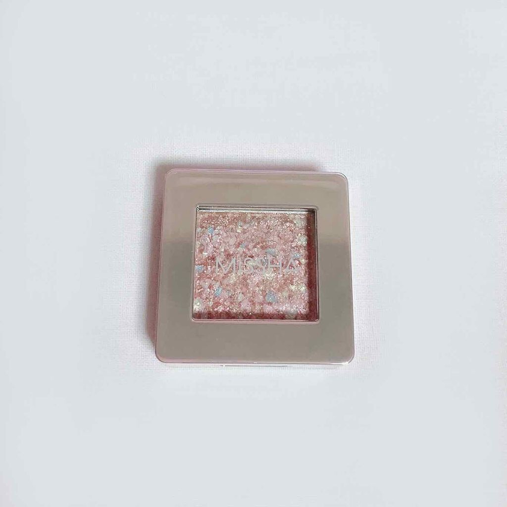 グリッタープリズム シャドウ/MISSHA/グリッターを使ったクチコミ（2枚目）