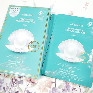 JMsolution JAPAN JM solution  marine luminous pearl deep moisture maskのクチコミ「マリンルミナス　モイスチャーマスクプラスアルファを使ってみた✨

3stepでスキンケアができ.....」（2枚目）