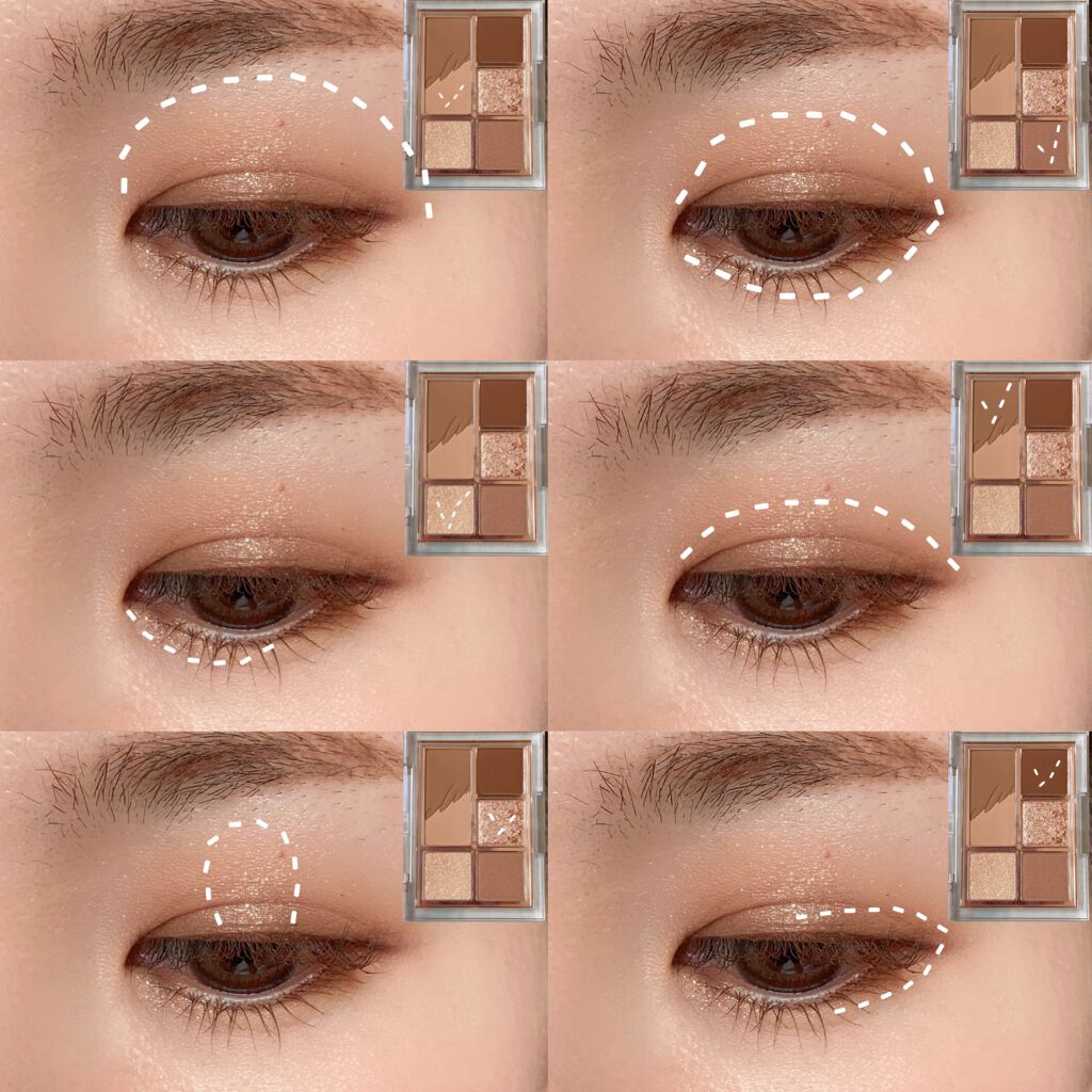 プロ アイパレット ミニ/CLIO/アイシャドウパレットを使ったクチコミ(2枚目)