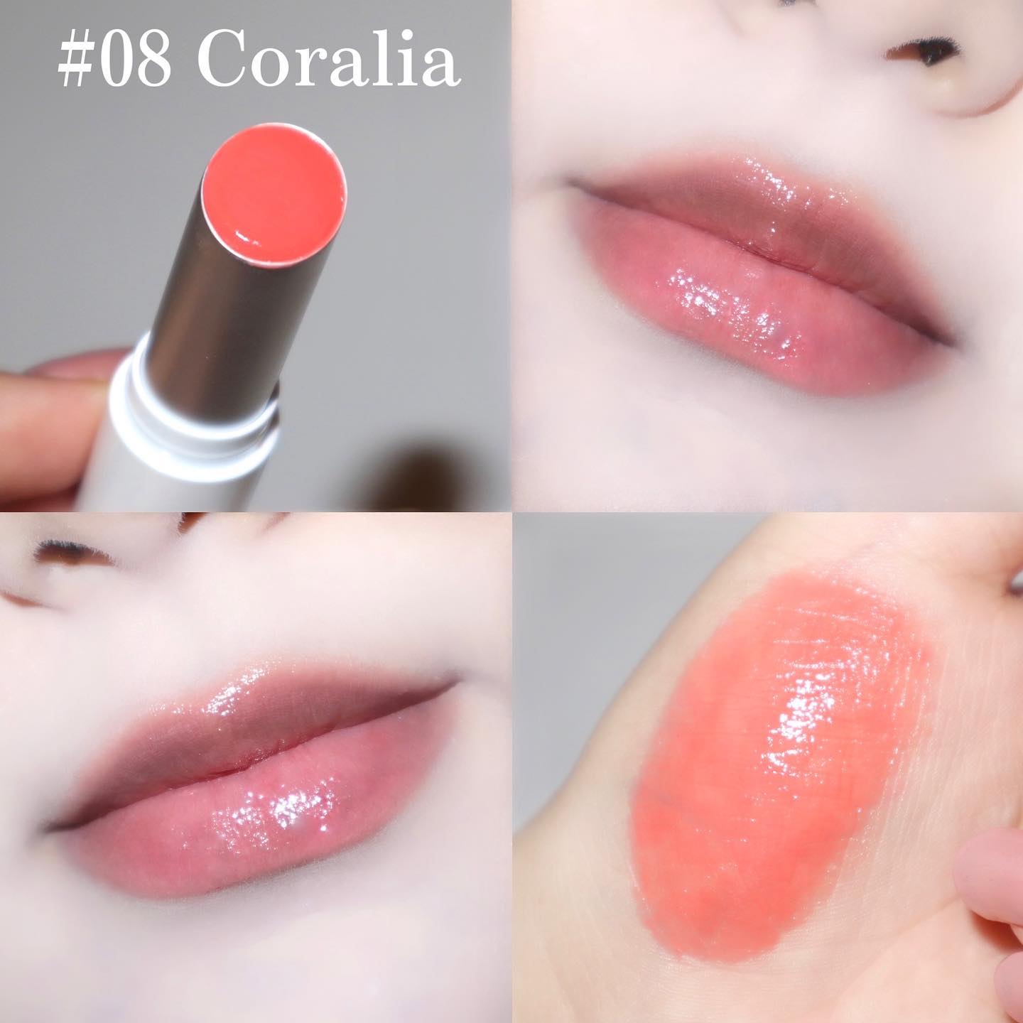 ジューシーラスティングティント/rom&nd/リップティントを使ったクチコミ（2枚目）