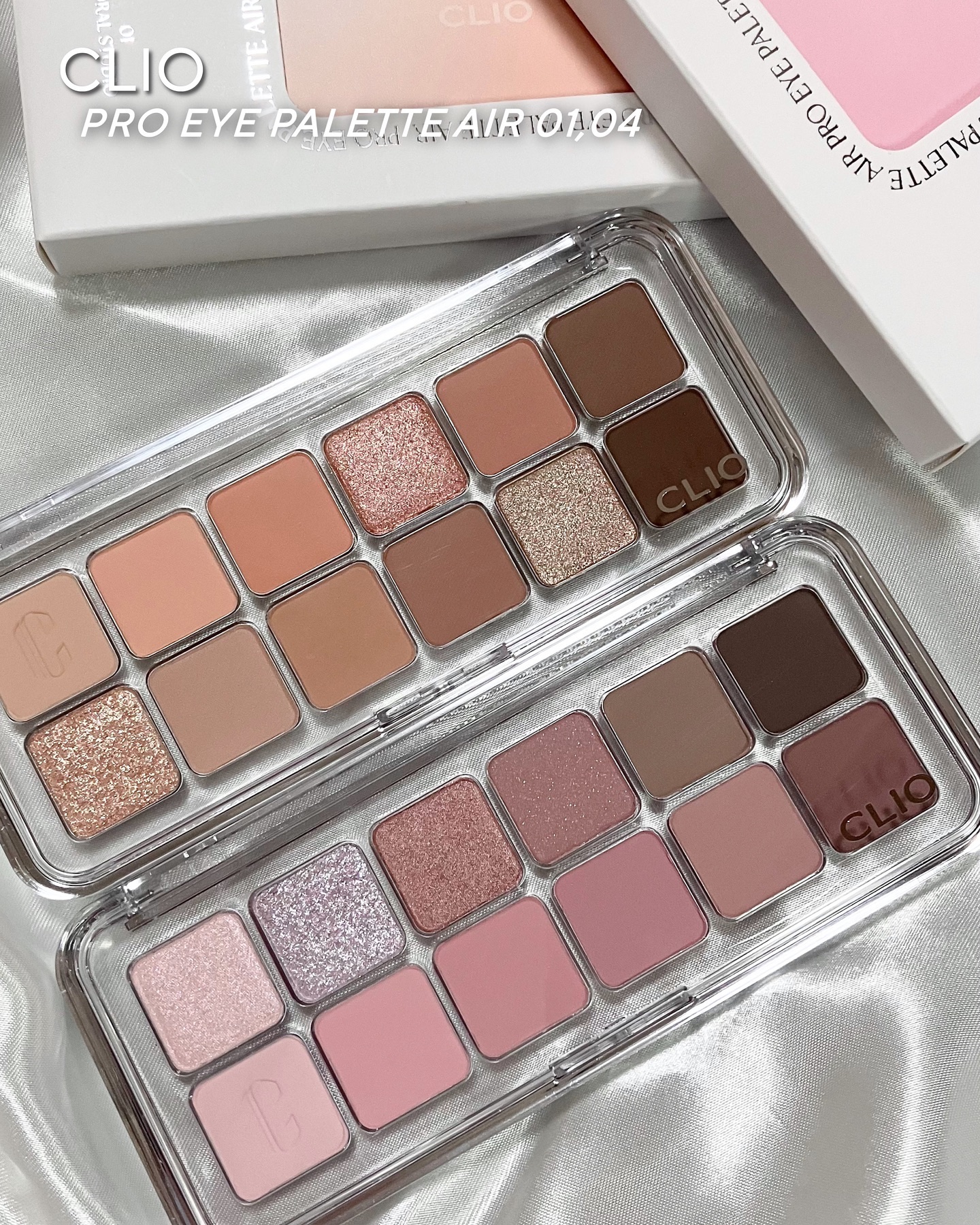 プロ アイ パレット エアー/CLIO/アイシャドウパレットを使ったクチコミ（2枚目）