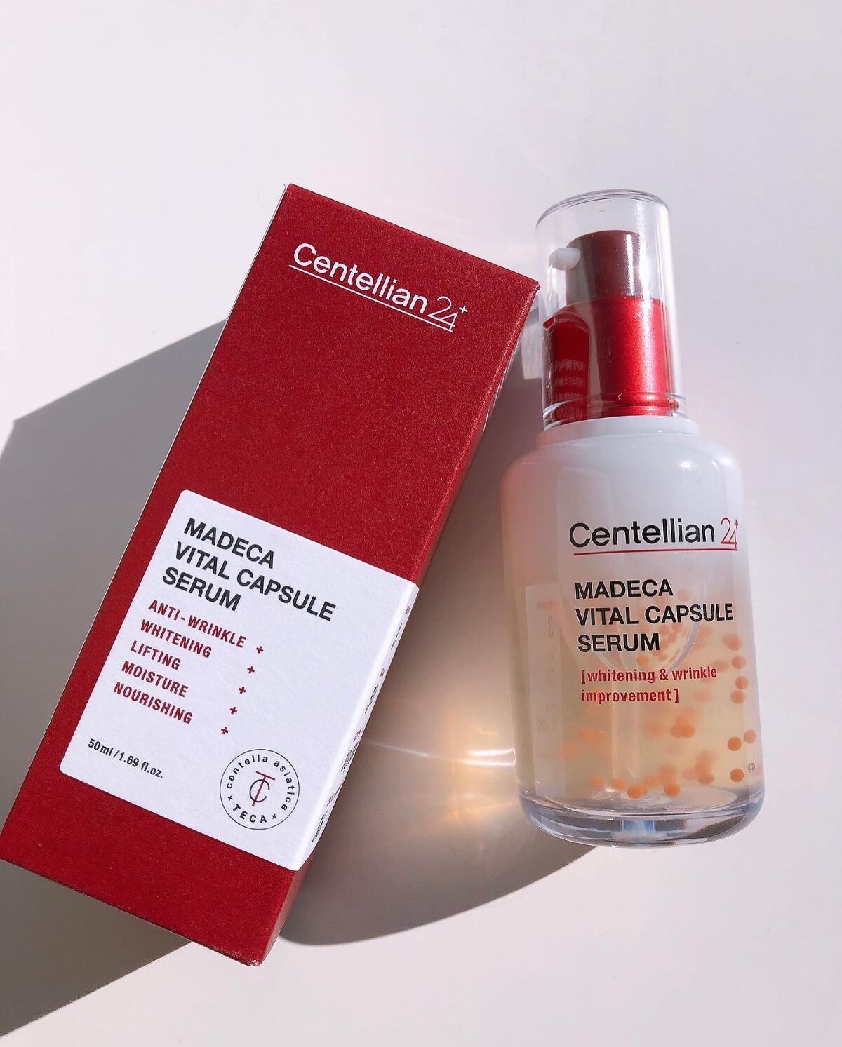 マデカバイタルカプセルセラム/センテリアン24/美容液を使ったクチコミ（2枚目）