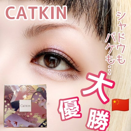 長相思シリーズ 9色アイシャドウパレット/CATKIN/アイシャドウパレットを使ったクチコミ(1枚目)