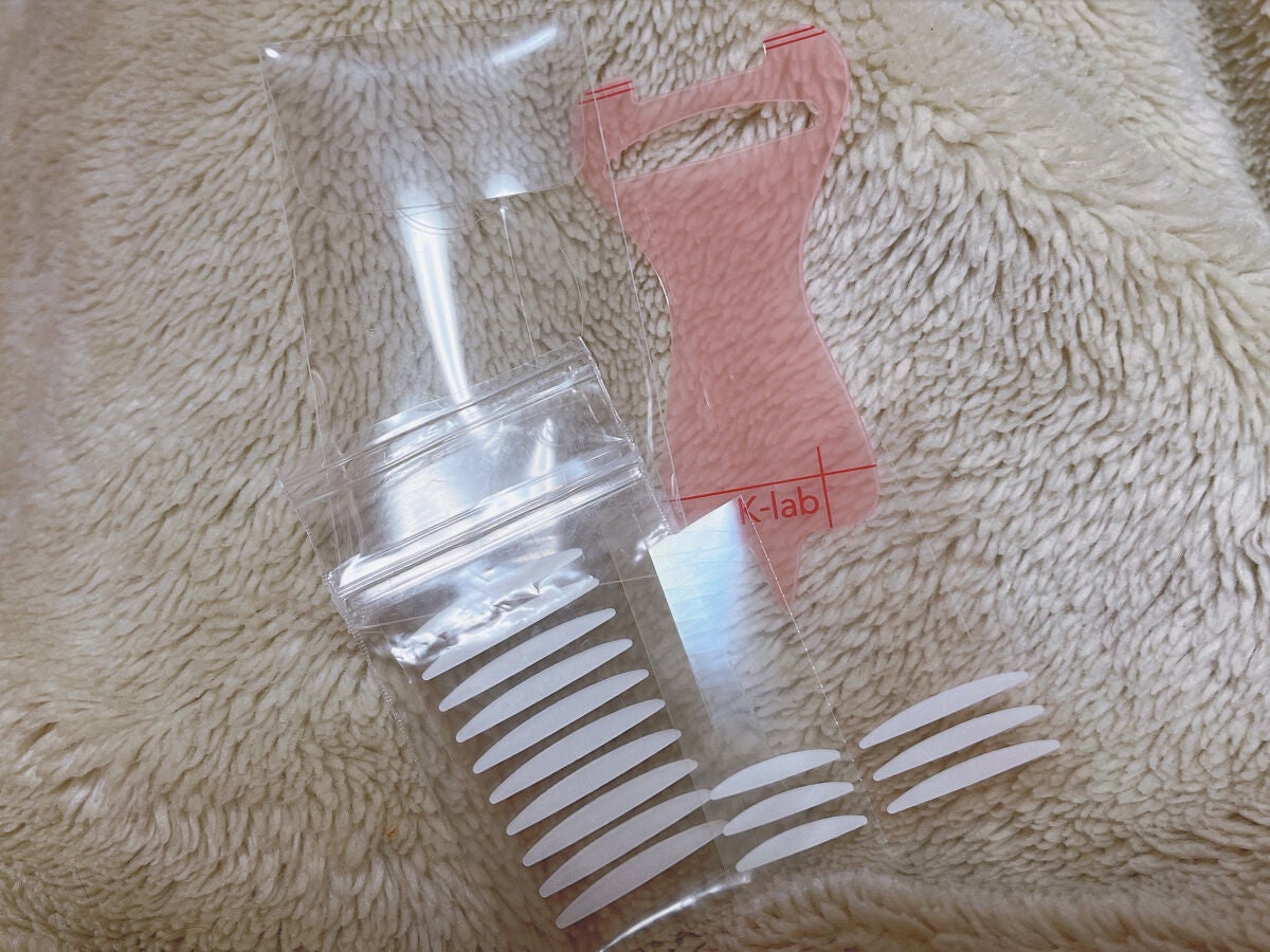 K-lab+ 韓国美容式アイテープ 夜用/コジット/二重まぶた用アイテムを使ったクチコミ(2枚目)