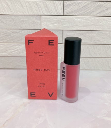 カラーウェア ファンシーモーブ/FEEV/口紅を使ったクチコミ(3枚目)