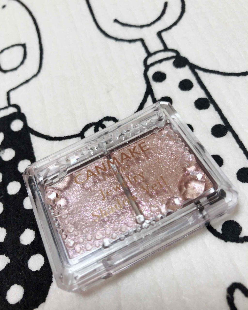 ジュエリーシャドウベール/キャンメイク/アイシャドウパレットを使ったクチコミ（1枚目）