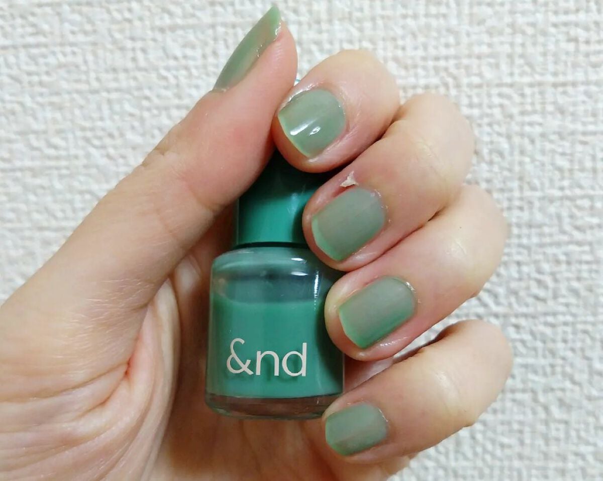 アンドバイロムアンド グラッシードロップネイル/&nd by rom&nd/マニキュアを使ったクチコミ(1枚目)