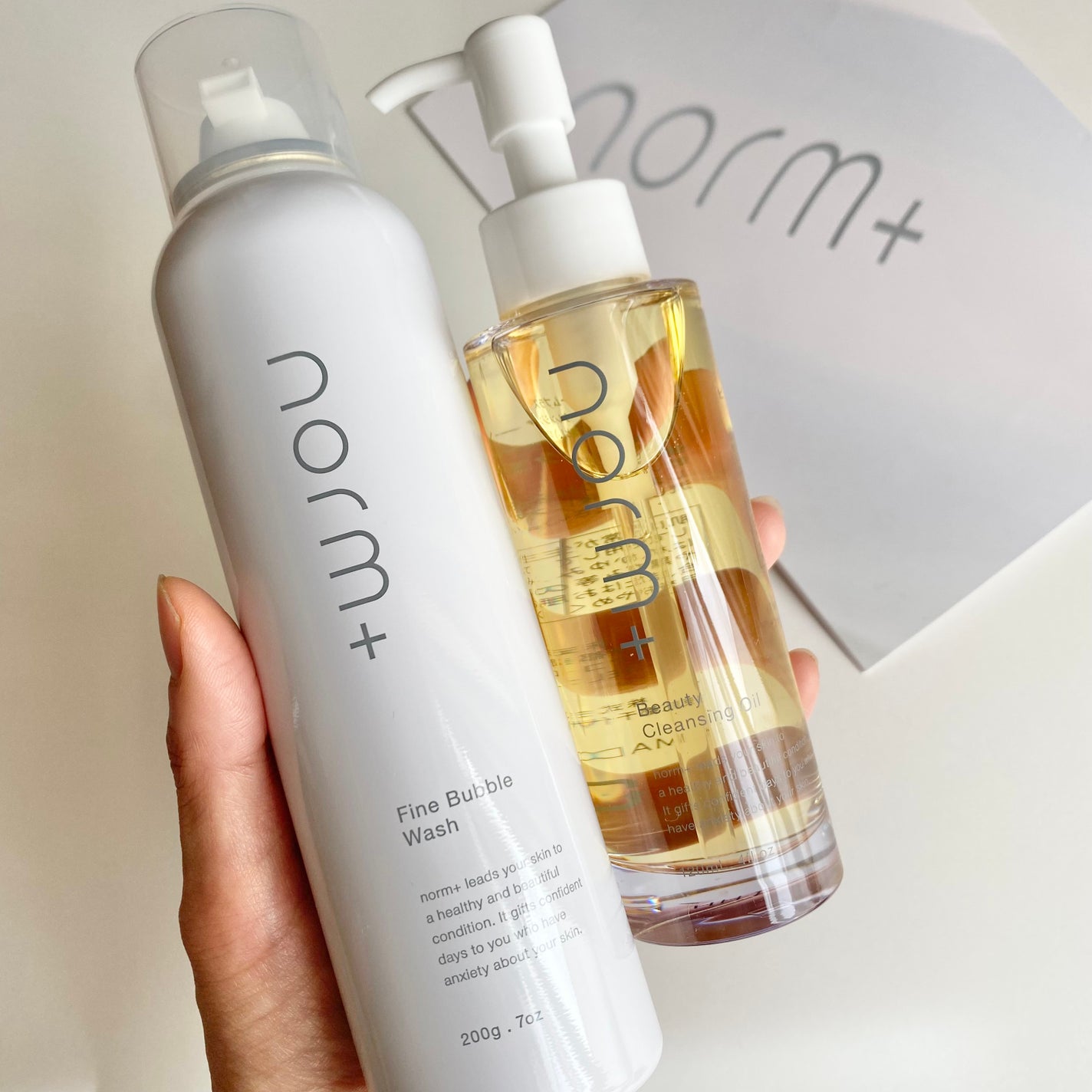 ファインバブルウォッシュ/norm+/泡洗顔を使ったクチコミ(2枚目)