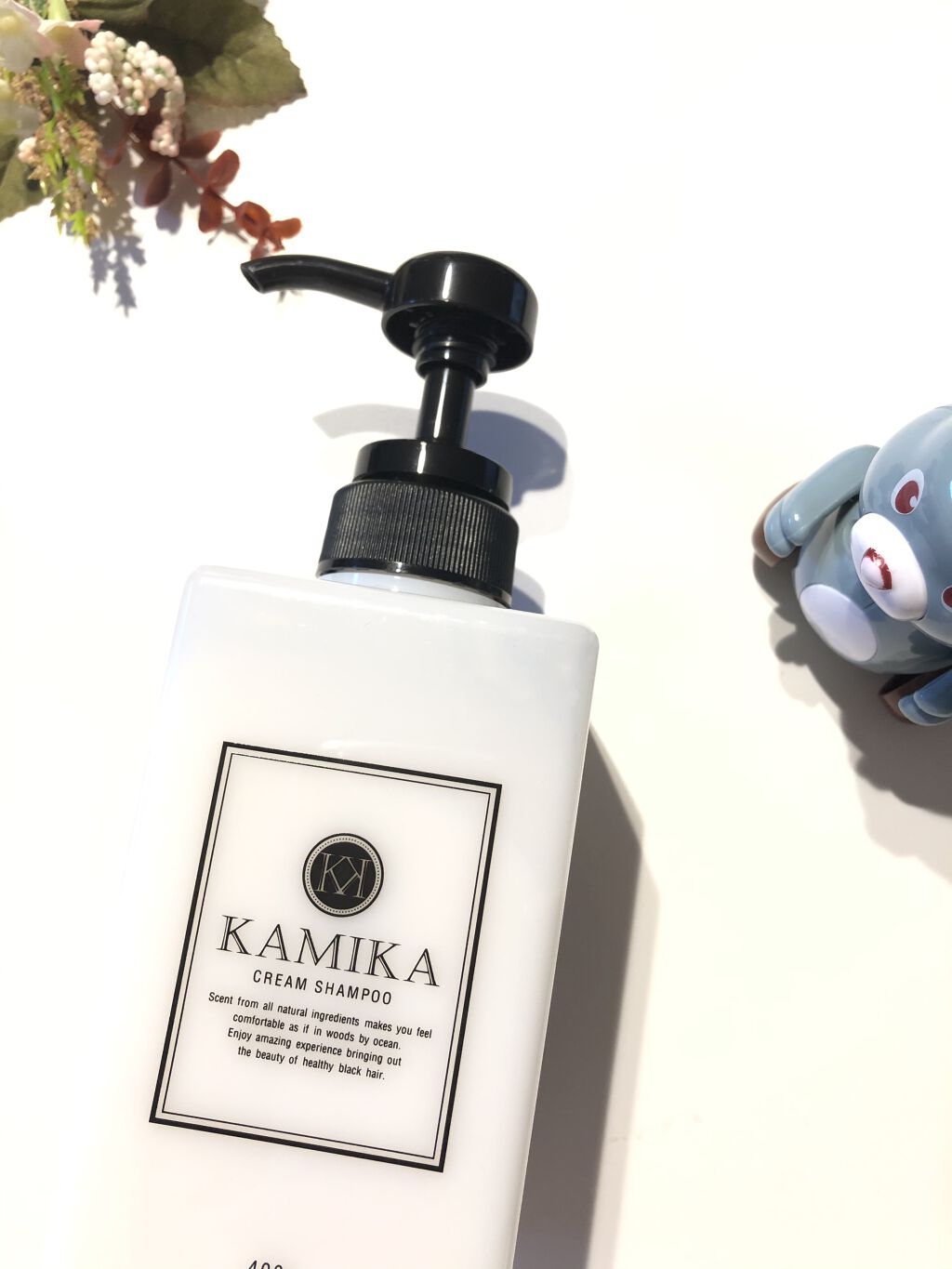 黒髪クリームシャンプー/KAMIKA/シャンプー・コンディショナーを使ったクチコミ（1枚目）