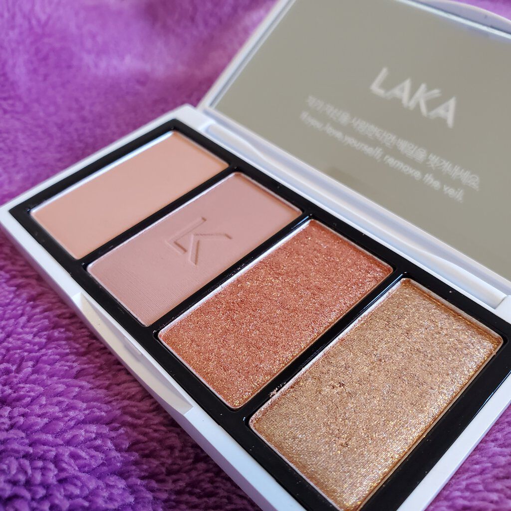 ジャストアイパレット/Laka/アイシャドウパレットを使ったクチコミ(1枚目)