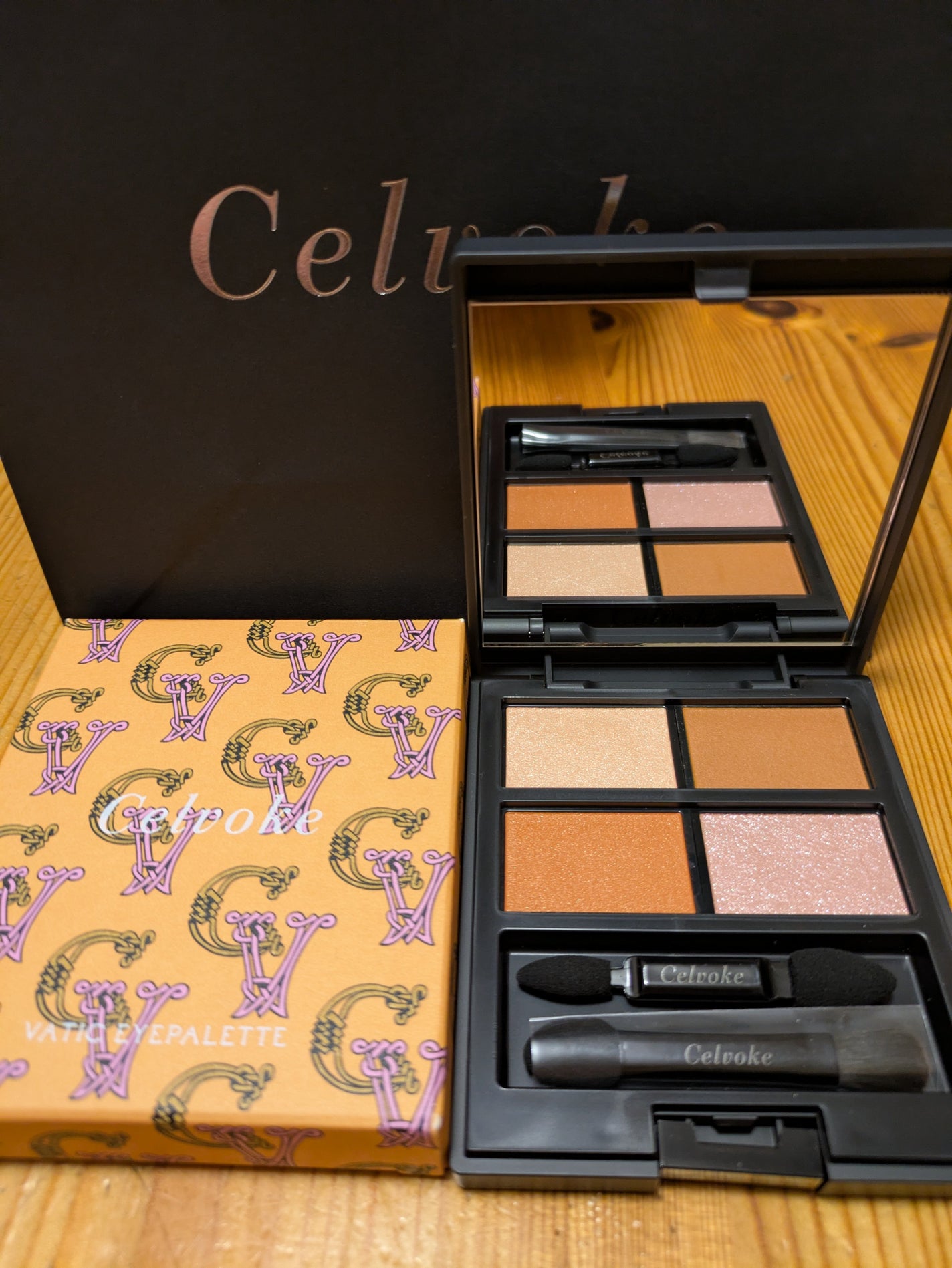 セルヴォーク ヴァティック アイパレット/Celvoke/アイシャドウパレットを使ったクチコミ(1枚目)