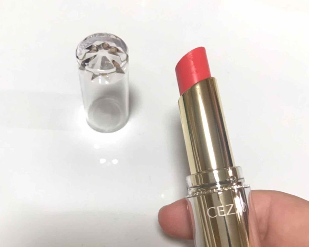 ラスティンググロスリップ/CEZANNE/口紅を使ったクチコミ(1枚目)