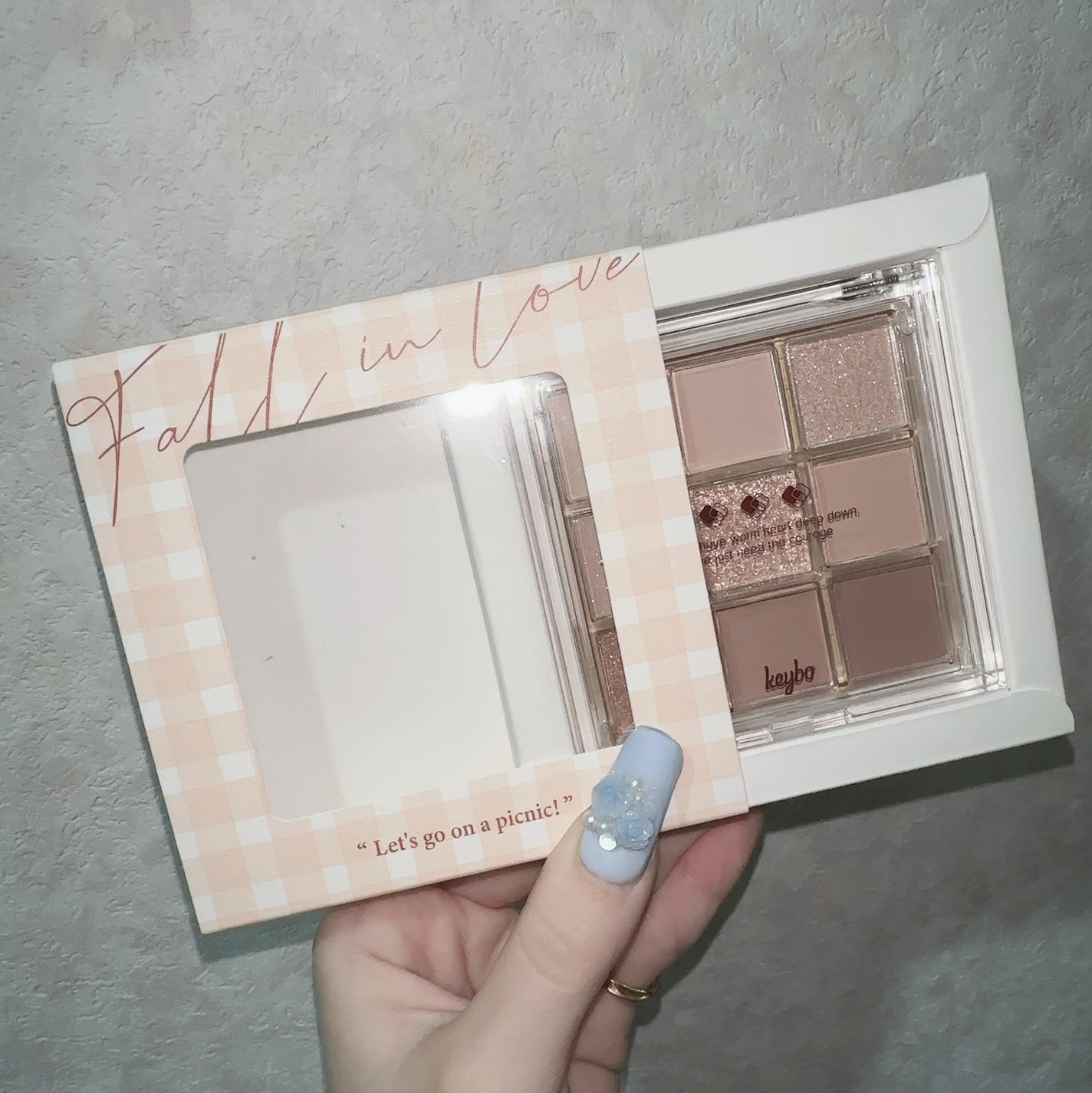 KEYBO FALL IN LOVE SHADOW PALETTE/keybo/アイシャドウパレットを使ったクチコミ(5枚目)