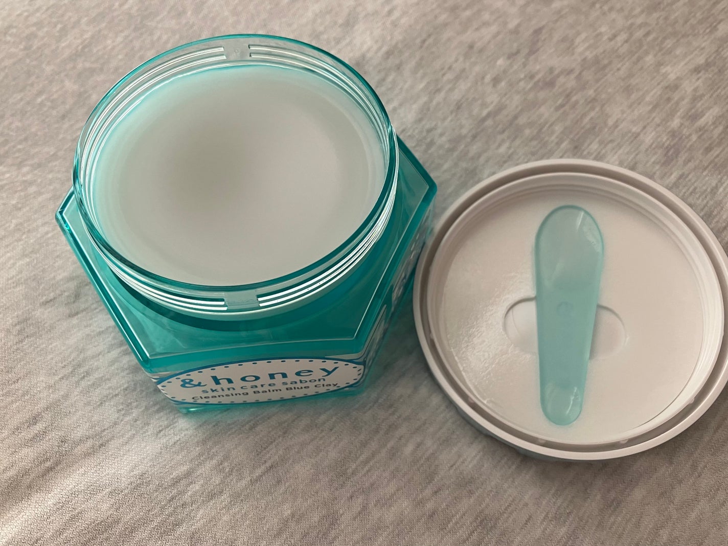 アンドハニー サボン クレンジングバーム ブルークレイ/&honey/クレンジングバームを使ったクチコミ(2枚目)