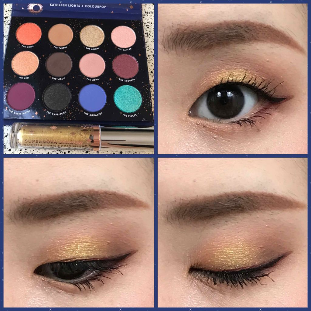 Supernova Shadow/ColourPop/リキッドアイシャドウを使ったクチコミ(1枚目)