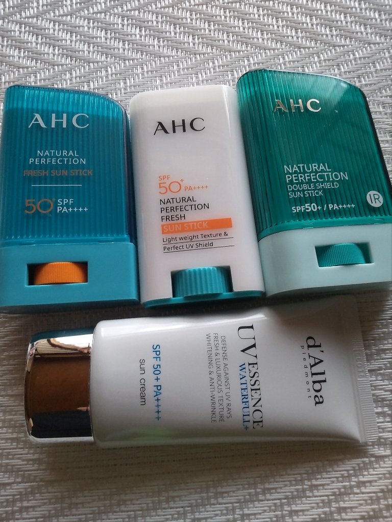  ナチュラルパーフェクションフレッシュサンスティック/AHC/日焼け止めスティックを使ったクチコミ（1枚目）