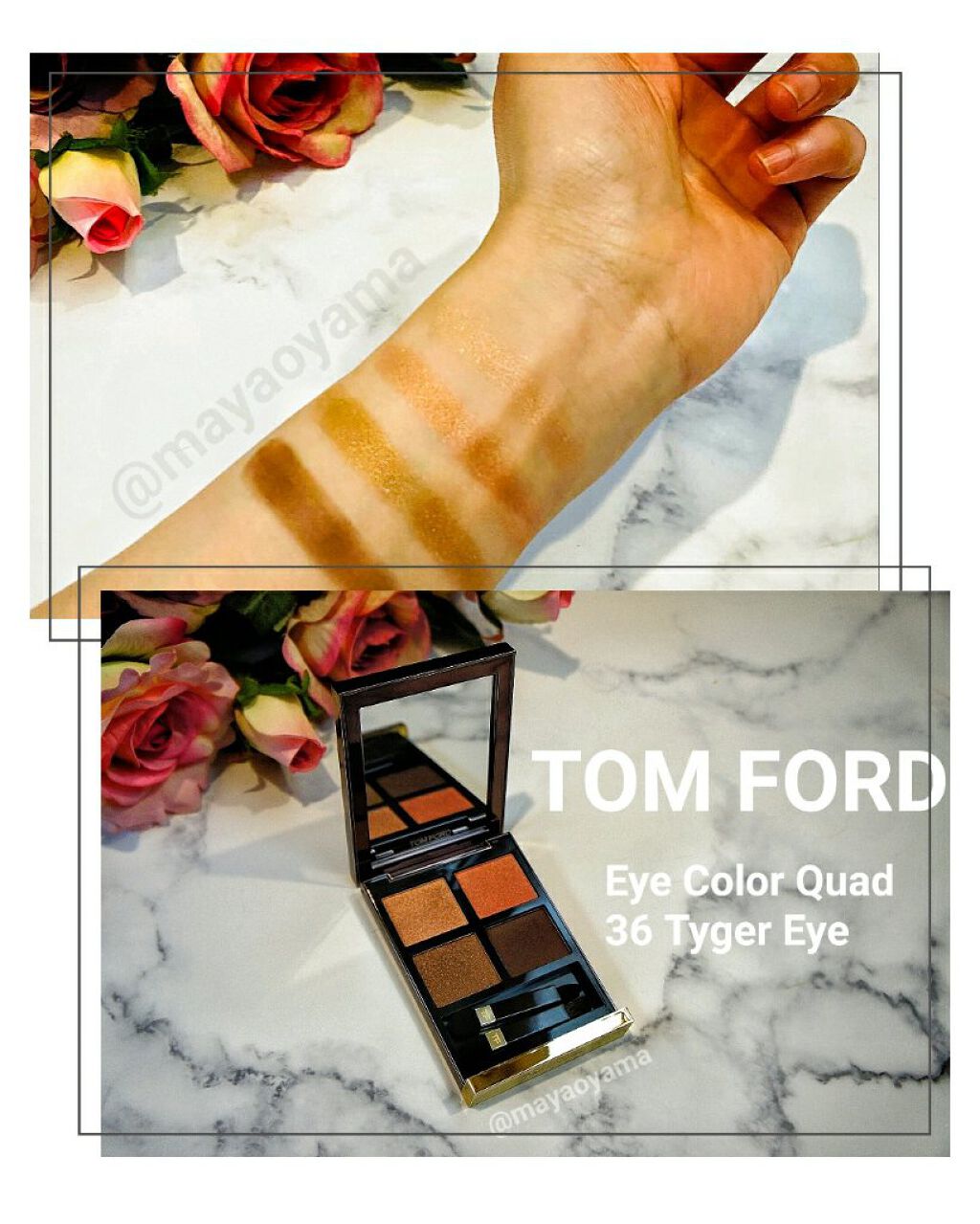 アイ カラー クォード/TOM FORD BEAUTY/アイシャドウパレットを使ったクチコミ（1枚目）