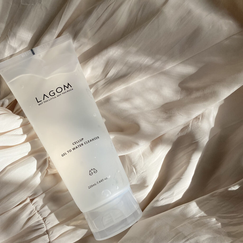 ラゴム ジェルトゥウォーター クレンザー(朝用洗顔)/LAGOM /その他洗顔料を使ったクチコミ（2枚目）