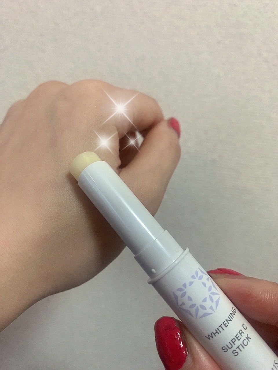 薬用ホワイトニングリフトケアスーパーCスティック/シミウス/その他スキンケアを使ったクチコミ（2枚目）