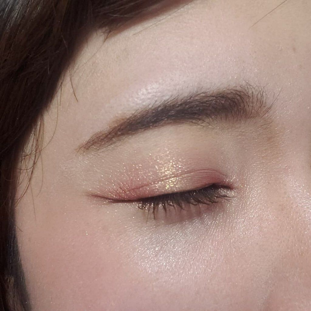 プレスド アイシャドー（レフィル） PR ゴールド/shu uemura/単色アイシャドウを使ったクチコミ（3枚目）