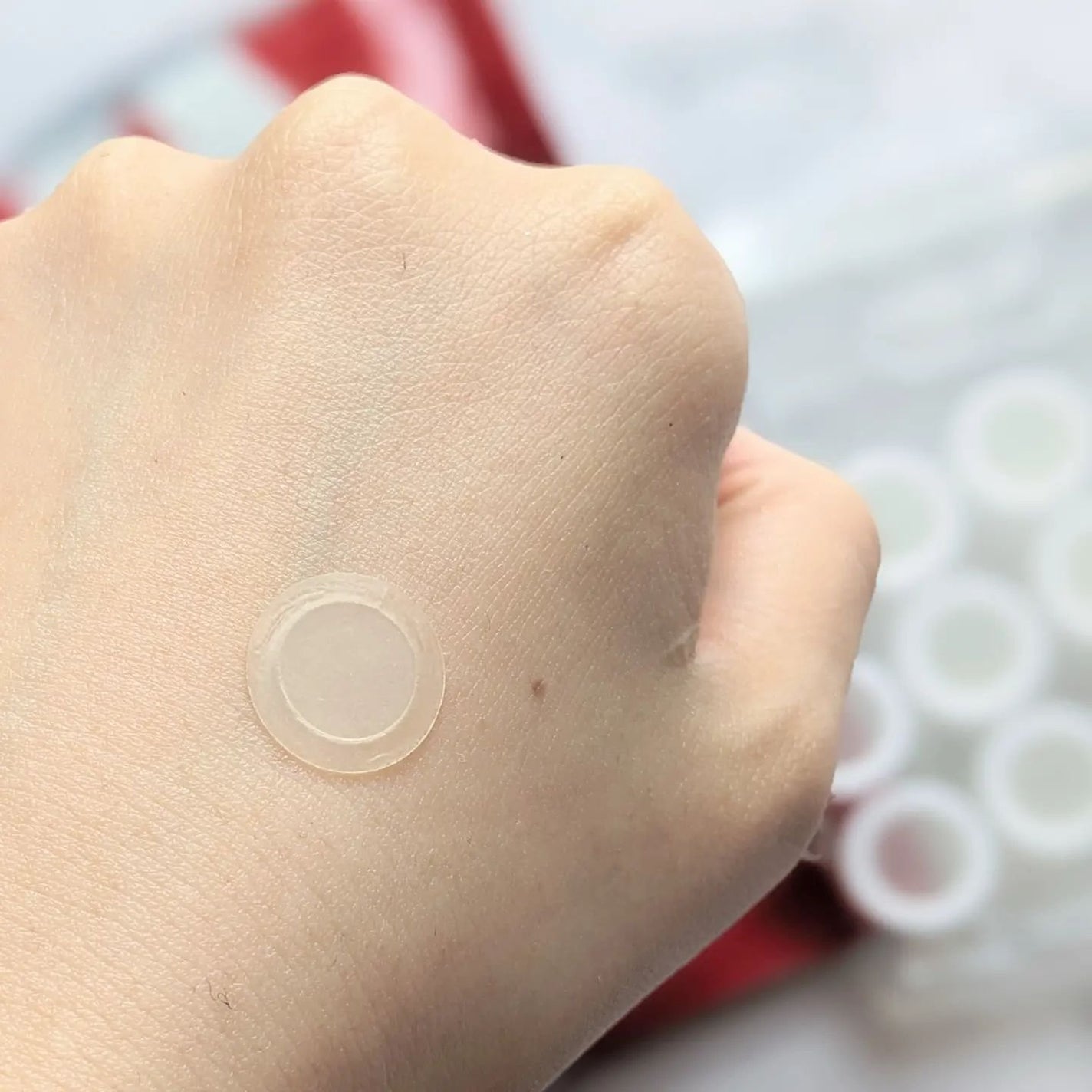 エーキュアショットスポットパッチ/obsero/にきびパッチを使ったクチコミ(4枚目)