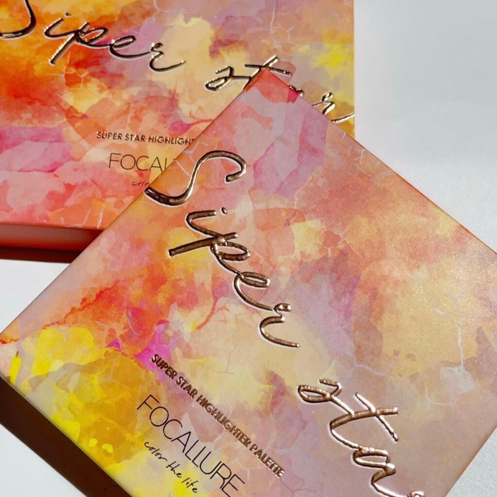 スーパースターハイライトパレット(日本限定パッケージ)/FOCALLURE/パウダーハイライトを使ったクチコミ(5枚目)