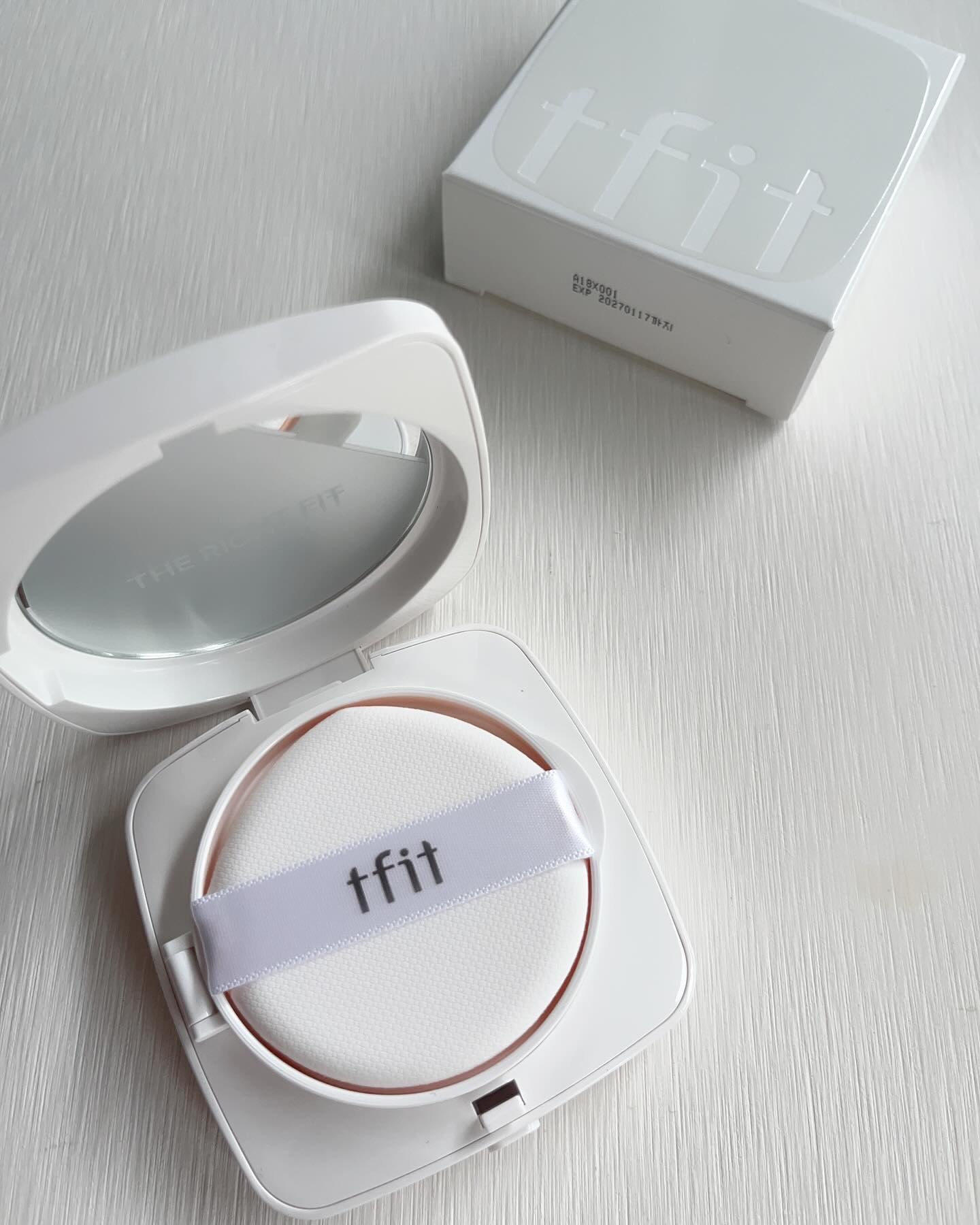 レイヤリングフィットカバークッションEX/TFIT/クッションファンデーションを使ったクチコミ（2枚目）