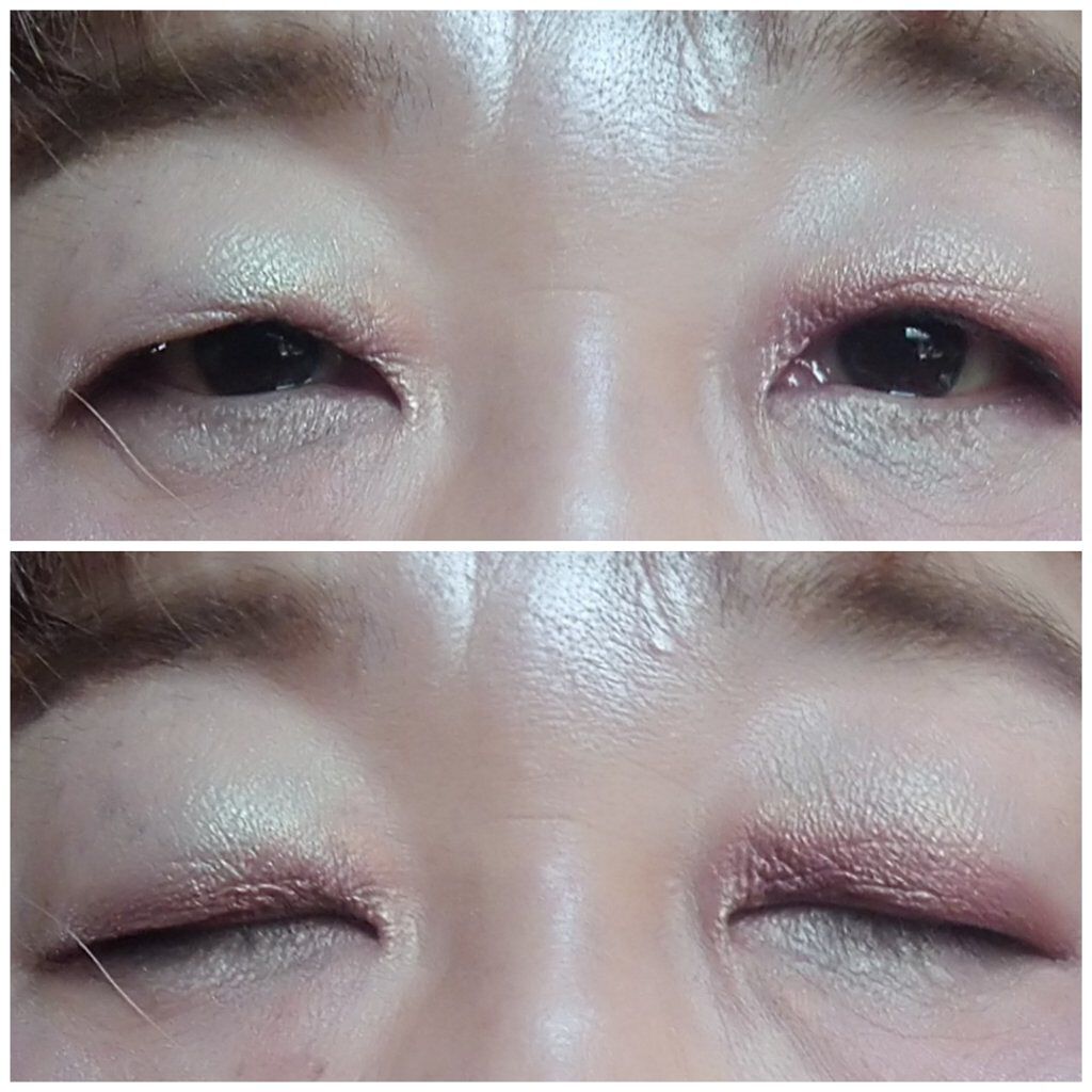 UR GLAM　VELVET EYE COLOR PALETTE スモーキーレッド/U R GLAM/アイシャドウパレットを使ったクチコミ（3枚目）