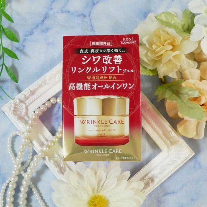 グレイスワン リンクルケア　リンクルリフトジェル【医薬部外品】/グレイスワン/オールインワン化粧品を使ったクチコミ（1枚目）