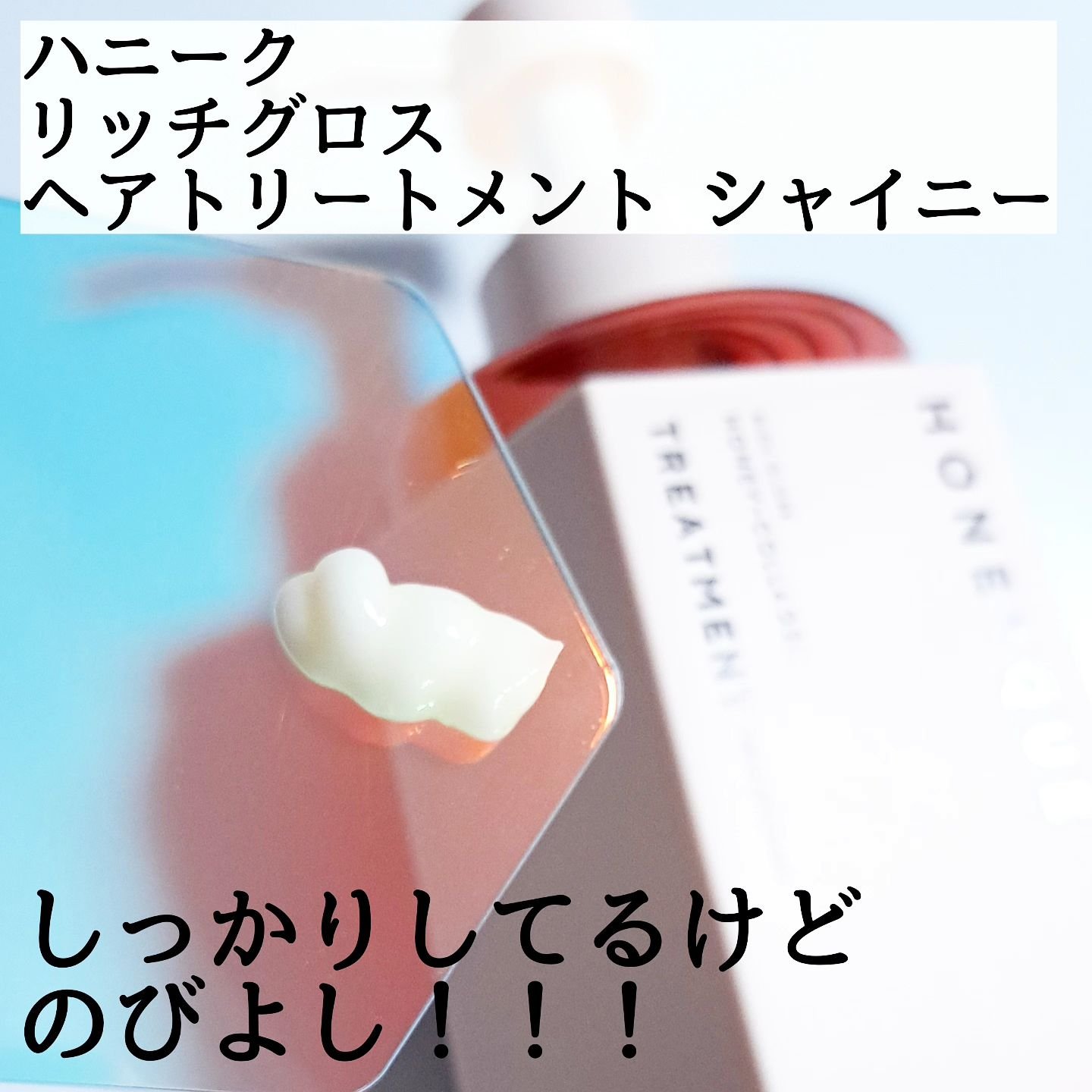 リッチグロス シャンプー シャイニー／ヘアトリートメント シャイニー/ハニーク/市販シャンプーを使ったクチコミ（3枚目）