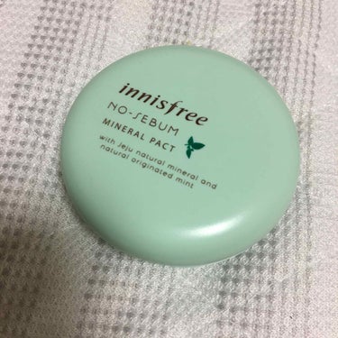 ノーセバム ミネラルパクト N/innisfree/プレストパウダーを使ったクチコミ（1枚目）