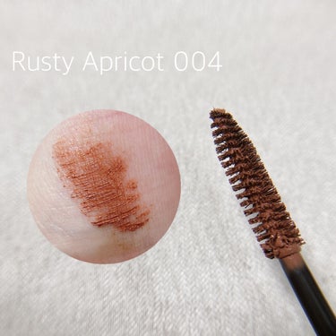 アディクション ザ マスカラ カラーニュアンス WP 004 Rusty Apricot/ADDICTION/マスカラを使ったクチコミ（2枚目）