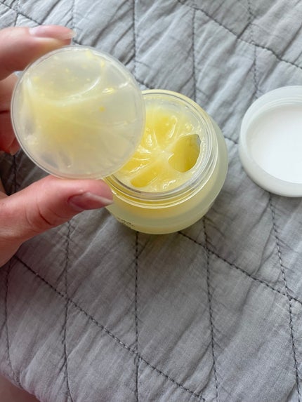 月光ゆず睡眠パック/HANYUL(ハンユル)/フェイスクリームを使ったクチコミ(3枚目)