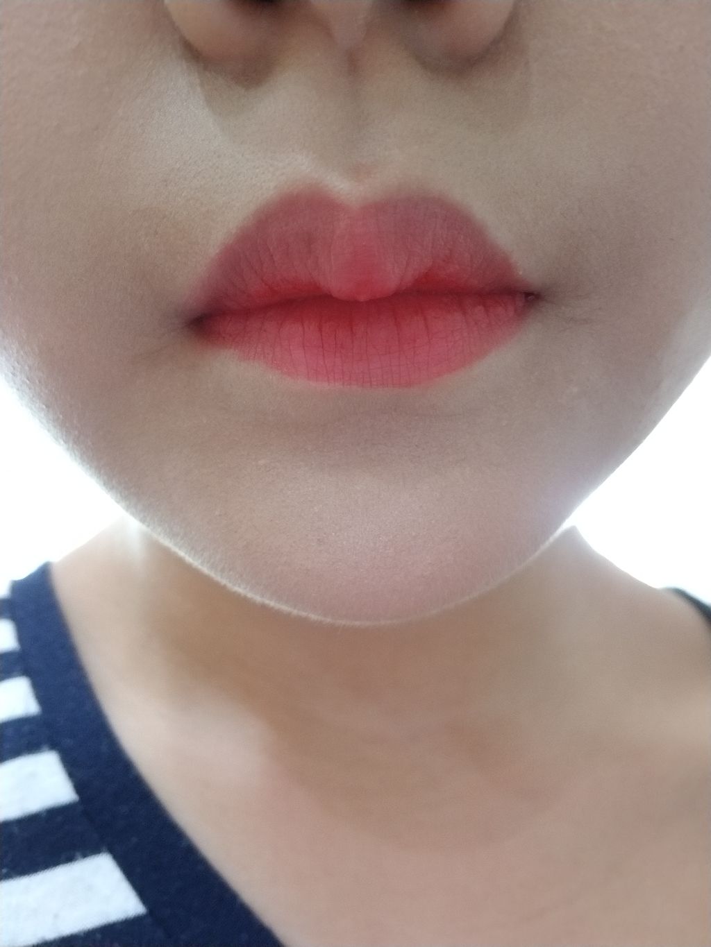 ディアダーリン ウォータージェルティント （アイスティント）/ETUDE/口紅を使ったクチコミ（3枚目）