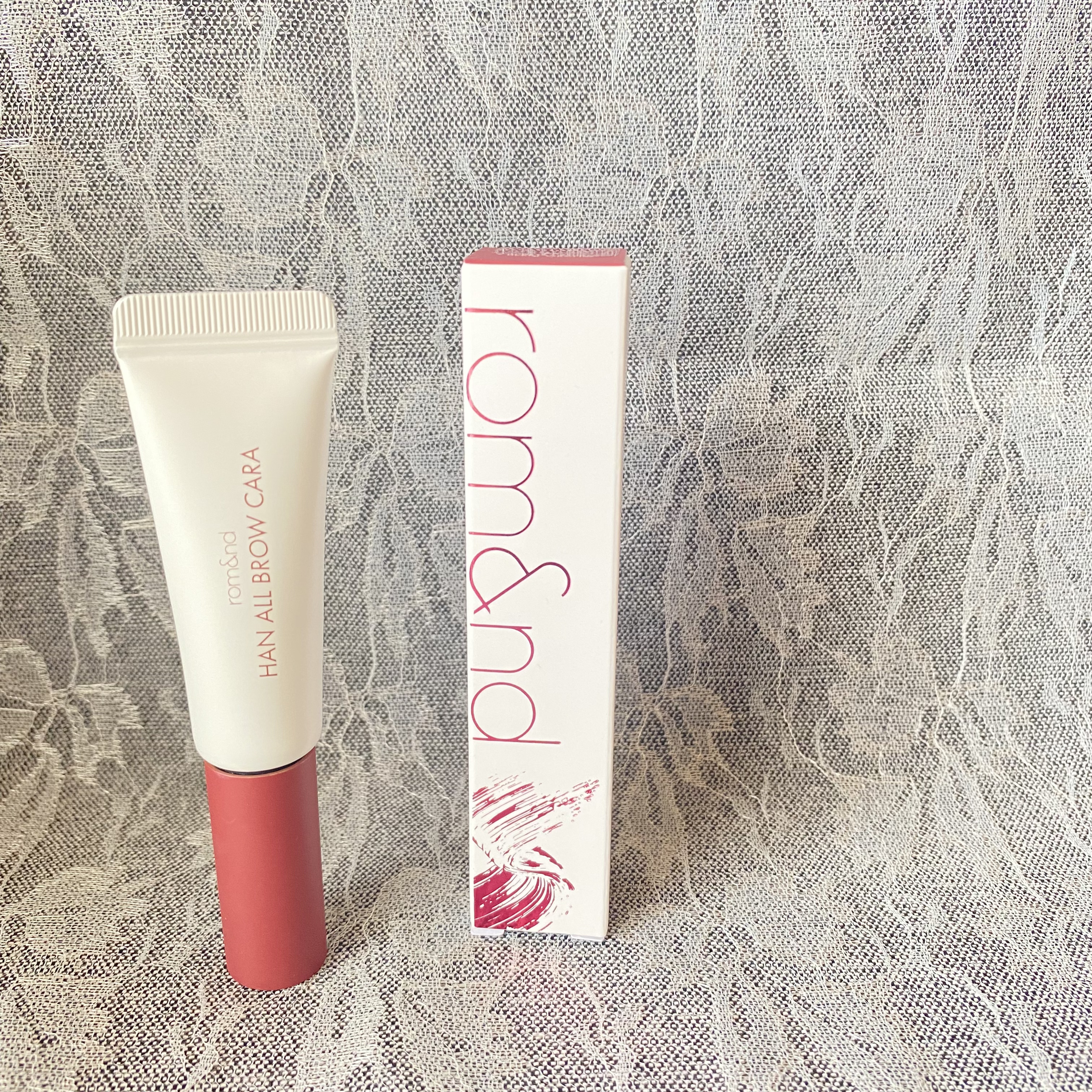 ハンオールブロウカラ 06 ベリーオーキッド(BERRY ORCHID)(日本限定)/rom&nd/眉マスカラを使ったクチコミ（1枚目）