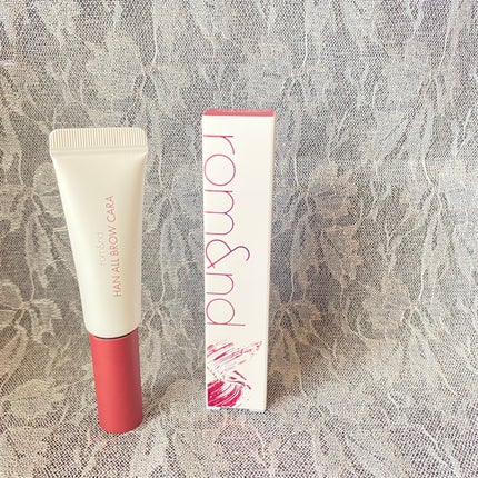 ハンオールブロウカラ 06 ベリーオーキッド(BERRY ORCHID)(日本限定)/rom&nd/眉マスカラを使ったクチコミ(1枚目)