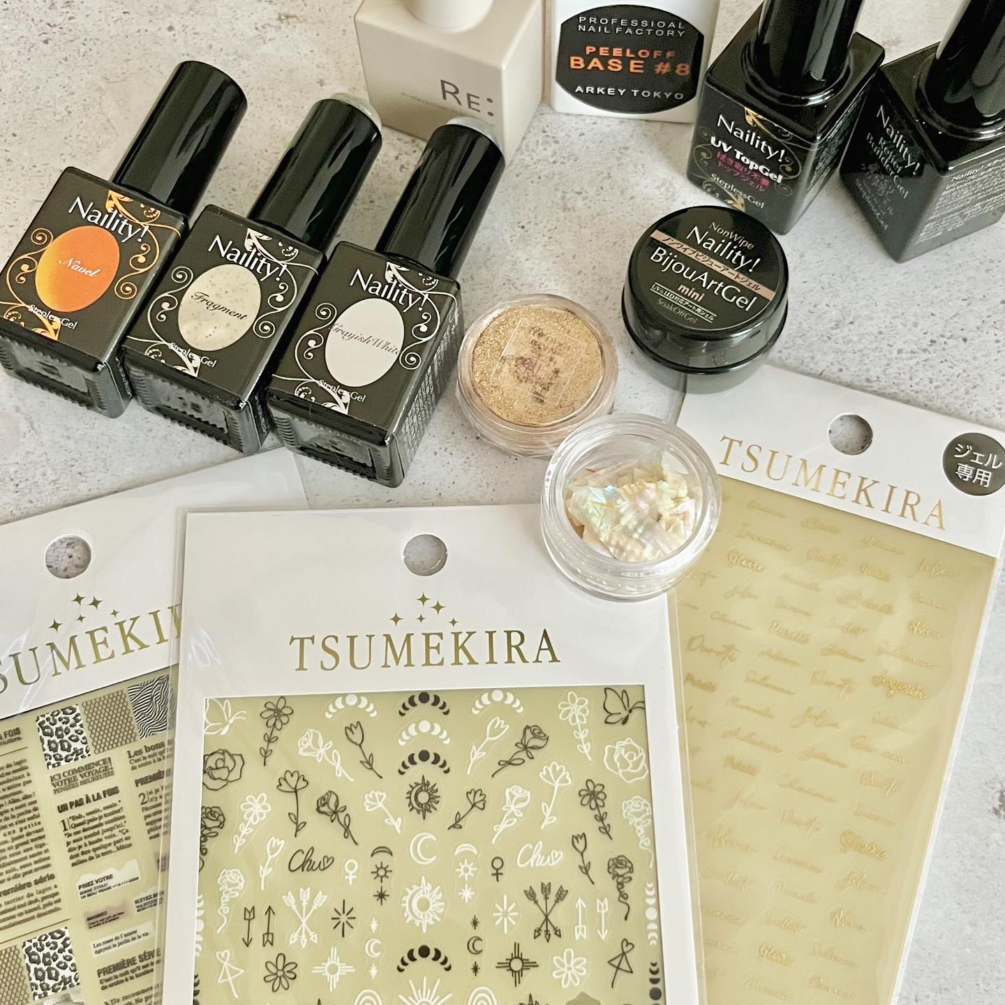 PEEL OFF BASE #8 【ポリコ】/ARKEY TOKYO/ジェルネイルを使ったクチコミ（3枚目）