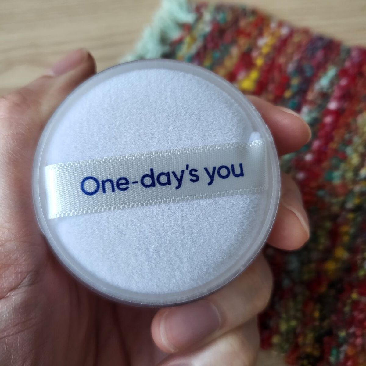 ポアセバムパウダー/One-day's you/ルースパウダーを使ったクチコミ（2枚目）