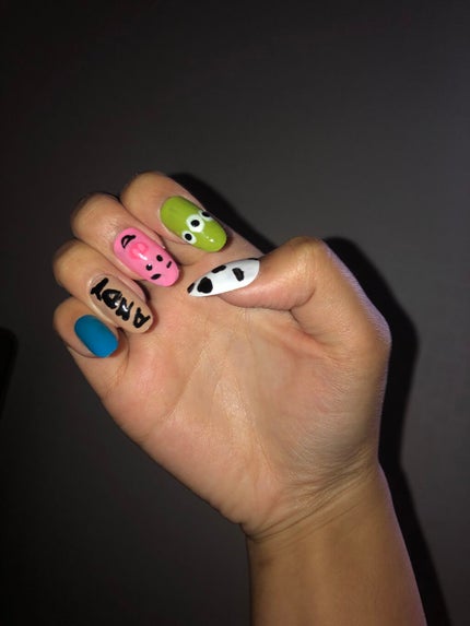 AT濃密グラマラス/セリア/マニキュアを使ったクチコミ(2枚目)