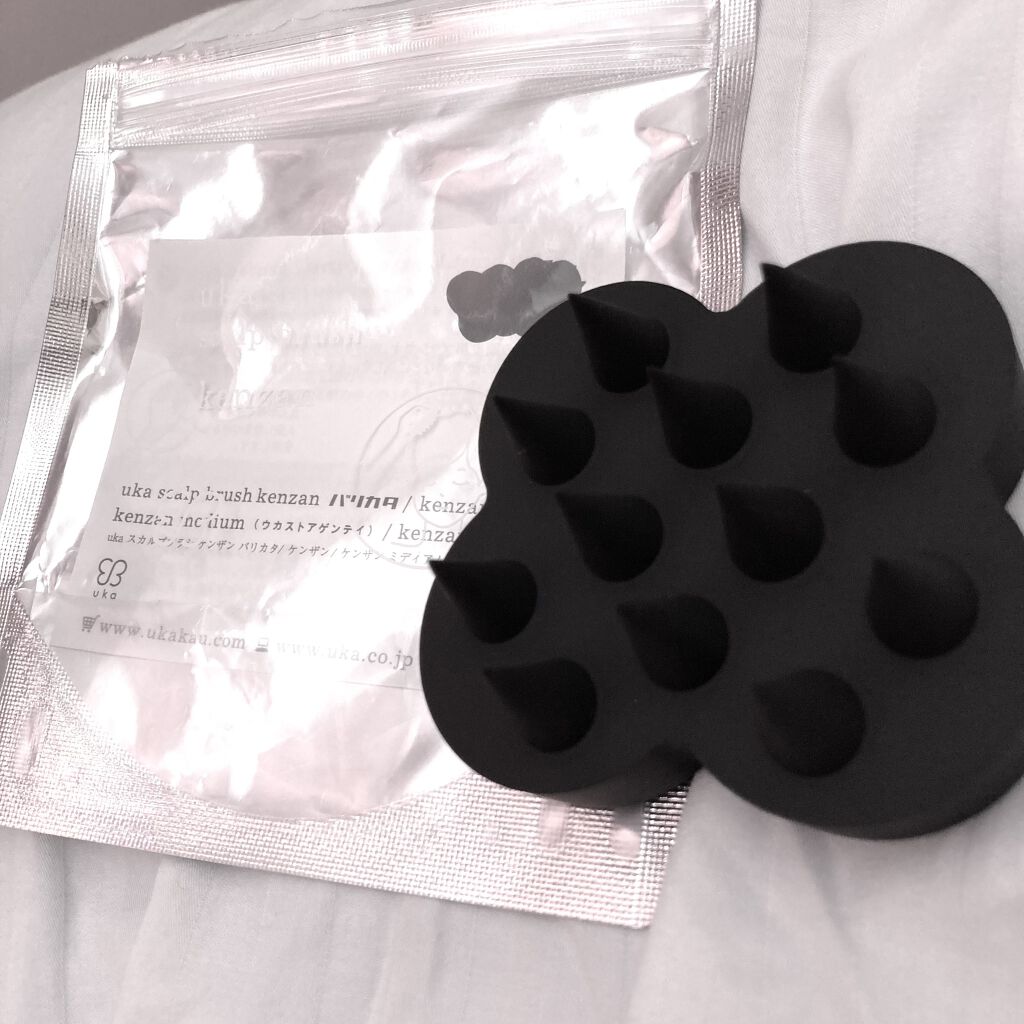 uka scalp brush kenzan/uka/スカルプブラシを使ったクチコミ（1枚目）