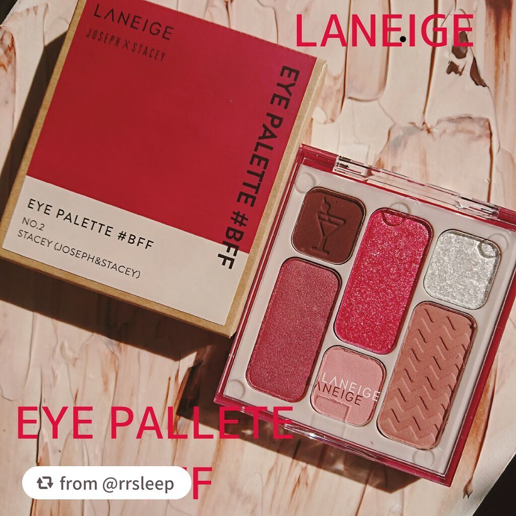 アイパレット#BFFエディション/LANEIGE/アイシャドウパレットを使ったクチコミ(1枚目)